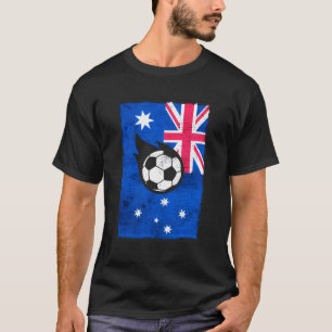 Australië Voetbal Football Australian Flag T-shirt