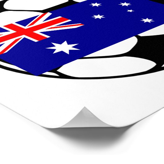 Australië Voetbal Poster (Hoek)