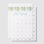 Australie wattle fleurit top bannière invitation (Décalage (Invitation))