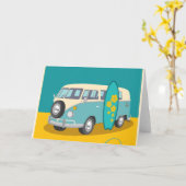 Australië:Wenskaart reizen Kaart (Gele Bloem)