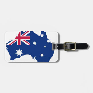 Australien Flagge Australia Style Design Bagagelabel
