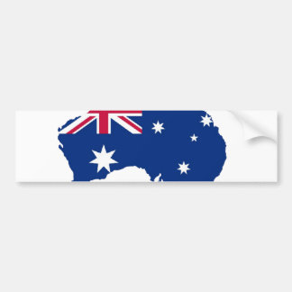 Australien Flagge Australia Style Design Bumpersticker