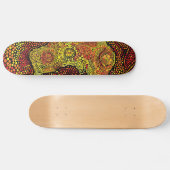 Australisch Aboriginal- Continent Skateboard (Horizontaal)