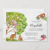 Australisch Baby shower per post Kaart (Voorkant)