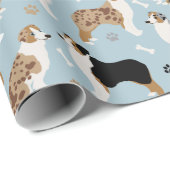 Australisch Bot van schapenhouderij en pakpapier (Rol Hoek)