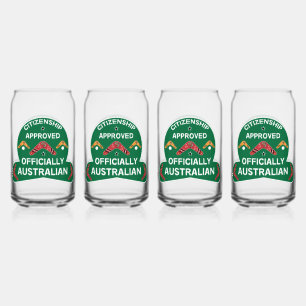 Australisch burgerschap Gift Aussie-burgerschap Blikvorm Glas