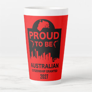 Australisch burgerschap Gift Latte Mok