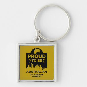 Australisch burgerschap Gift Sleutelhanger