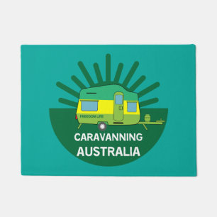 Australisch caravanning Aussie Caravaner Kamp Deurmat