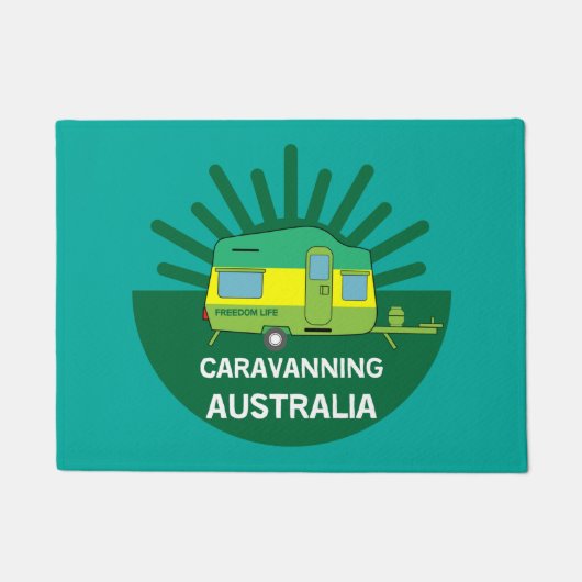 Australisch caravanning | Aussie Caravaner | Kamp Deurmat (Voorkant)