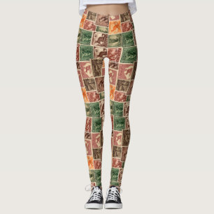 Australisch Collectie voor postzegels Leggings