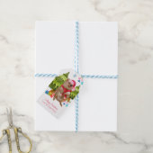 Australisch Cute Quokka Kerstmis Cadeaulabel (Met Touw)