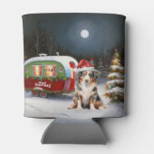 Australisch Herder Caravan Kerstavontuur Blikjeskoeler (Achterkant)