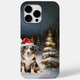 Australisch Herder Caravan Kerstavontuur Case-Mate iPhone 14 Pro Max Hoesje