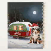 Australisch Herder Caravan Kerstavontuur Planner (Achterkant)