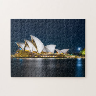 Australisch irkonisch sikus opera house - nacht legpuzzel