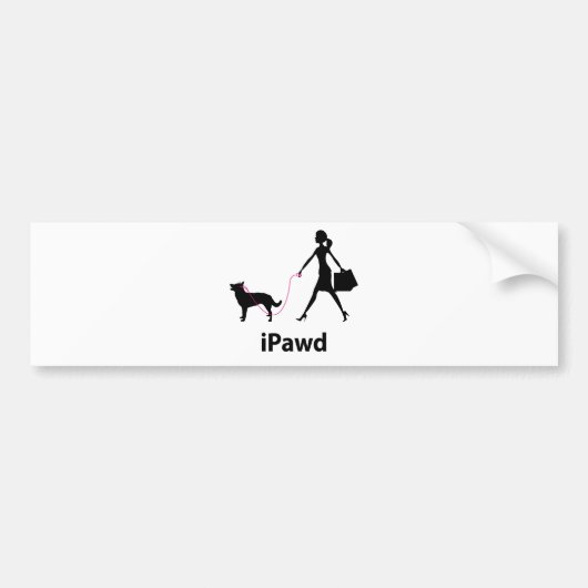 Australisch Kelpie Bumpersticker (Voorkant)