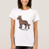 Australisch Kelpie T-shirt (Voorkant)