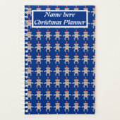 Australisch Kerstmis Koala Beer, gepersonaliseerd Planner (Voorkant)