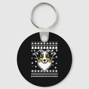 Australisch kerstShirt Shepherd Sleutelhanger