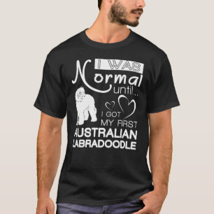 Australisch Labradoedle cadeau t-shirt voor honden
