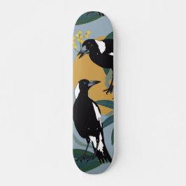 Australisch magpies skateboard