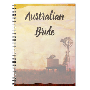 Australisch Notitieboek van de Bride Wedding Plann