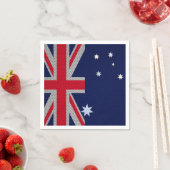 Australisch ontwerp in koolstofvezelchroomstijl servetten (Insitu)