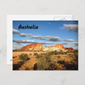 Australisch outback briefkaart (Voorkant / Achterkant)