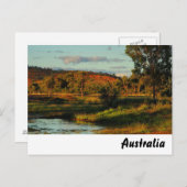 Australisch outback briefkaart (Voorkant / Achterkant)