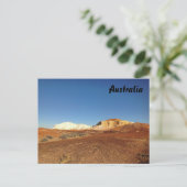Australisch outback briefkaart (Staand voorkant)