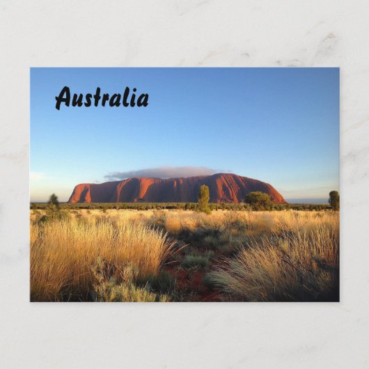Australisch outback-briefkaart briefkaart (Voorkant)