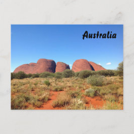 Australisch outback-briefkaart briefkaart
