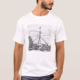 Australisch parlement - Canberra T-shirt