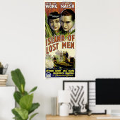 Australisch Poster ~ Island of Lost Mannen ~ 1939 (Thuiskantoor)