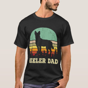Australisch Rundvee Hond Blauw Pet Heeler Pap Cute T-shirt