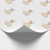 Australisch rundveestapel Heeler Gift Wrapping Pap Cadeaupapier (Hoek)
