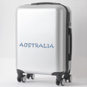 Australisch Sticker (Koffer)