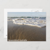 Australisch strand Briefkaart (Voorkant / Achterkant)
