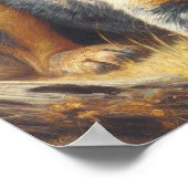 Australisch vee hond schilderen Poster (Hoek)