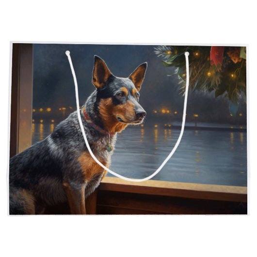 Australisch vee Kerstmis Cruise Pawsome Vakantie Groot Cadeauzakje (Achterkant)