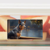 Australisch vee Kerstmis Cruise Pawsome Vakantie Labels (Aangebracht)