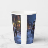 Australisch vee Kerstmis Feestelijk Seizoen Papieren Bekers