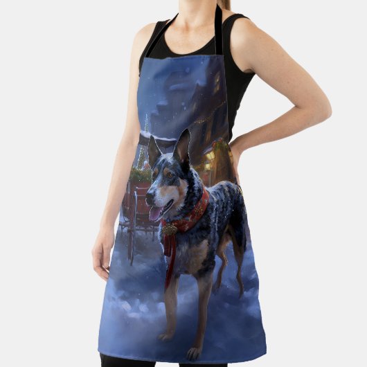 Australisch vee Kerstmis Feestelijk Seizoen Schort (Insitu)