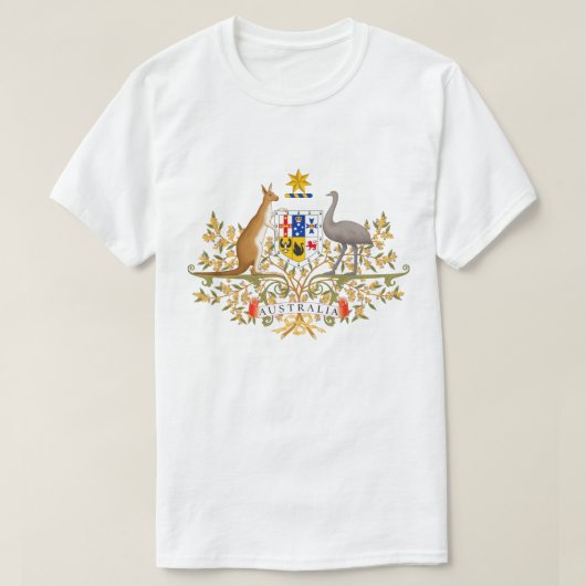 Australisch wapenschild T-shirt (Design voorkant)