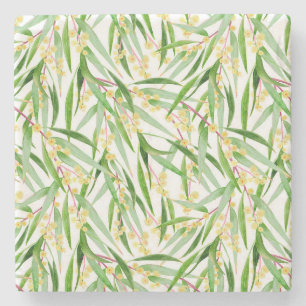 Australisch Wattle Pattern Stenen Onderzetter