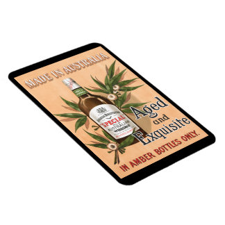 Australisch Whisky  Adverteren Poster Magneet