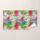 Australisch zomertropisch papegaai bad handdoek (Handdoek)