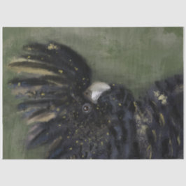 Australisch zwart-katoendeklappapier tissuepapier