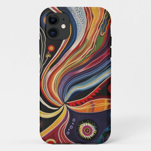 Australische aboriginal Art Case-Mate iPhone Case (Achterkant)